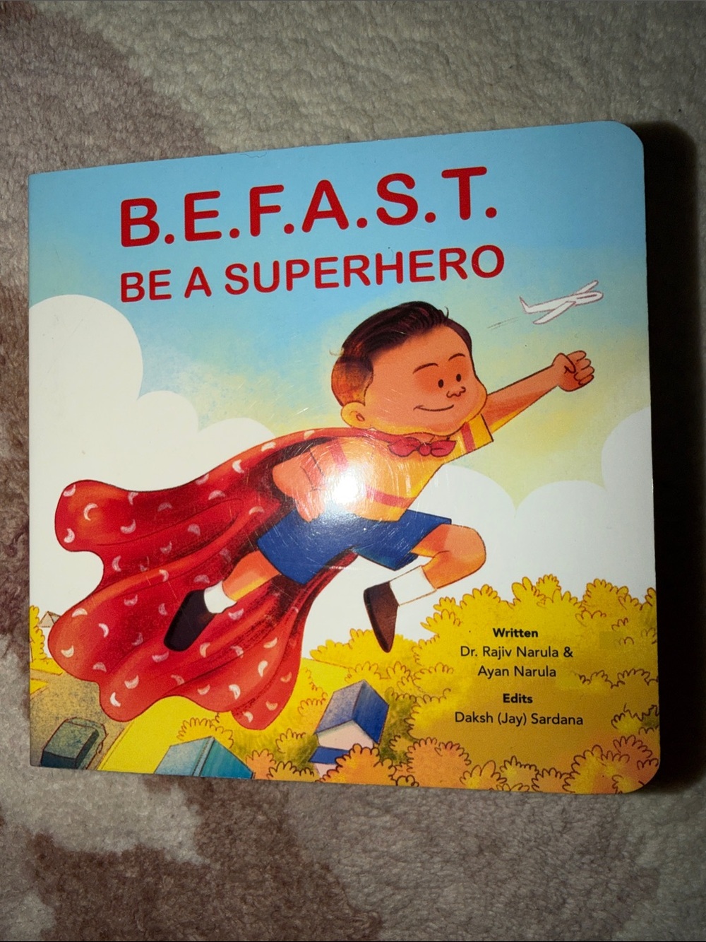 B.E.F.A.S.T Be a Superhero Kids Board Book